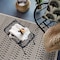 World Rug Gallery Bohemian Design Indoor/Outdoor Area Rug 5' x 7' Cream 424CREAM5X7 - alternate 4